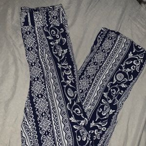 Navy Blue Flare Pants Forever21